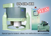 Bottom-Discharge Scraping Type Oil Hydraulic Centrifugal Separator(Automatic) DS-OB-48X